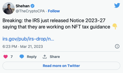 В США планируют обложить NFT налогом